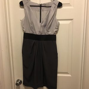 H&M Two-Tone Grey cocktail dress - Size S/6